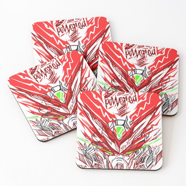 Item preview, Astray red frame red dragon designed and sold by trststyle.