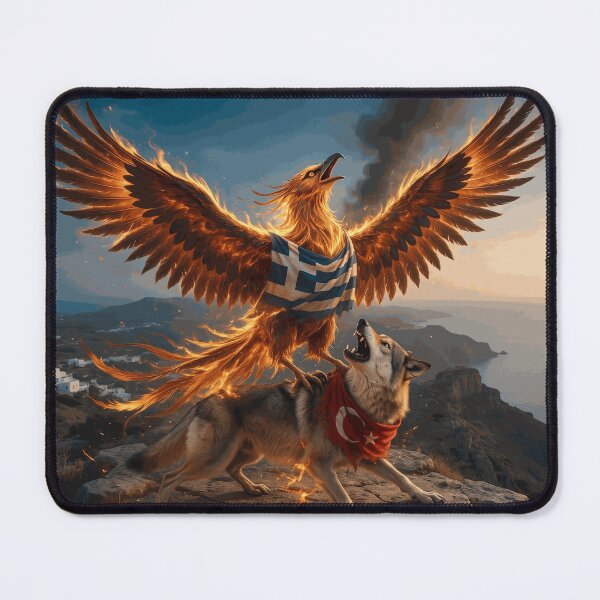 Item preview, Wings of Fire and the Mountain Wolf – Epic Symbolic Rivalry designed and sold by AmesTolland.