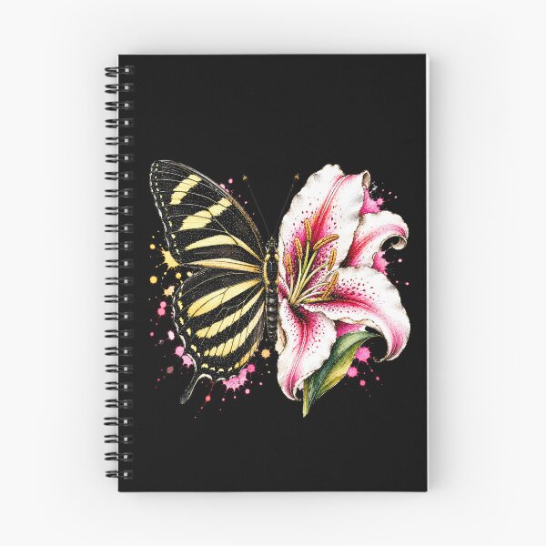 Item preview, Lily Butterfly Watercolor Illustration designed and sold by ColorSplash123.