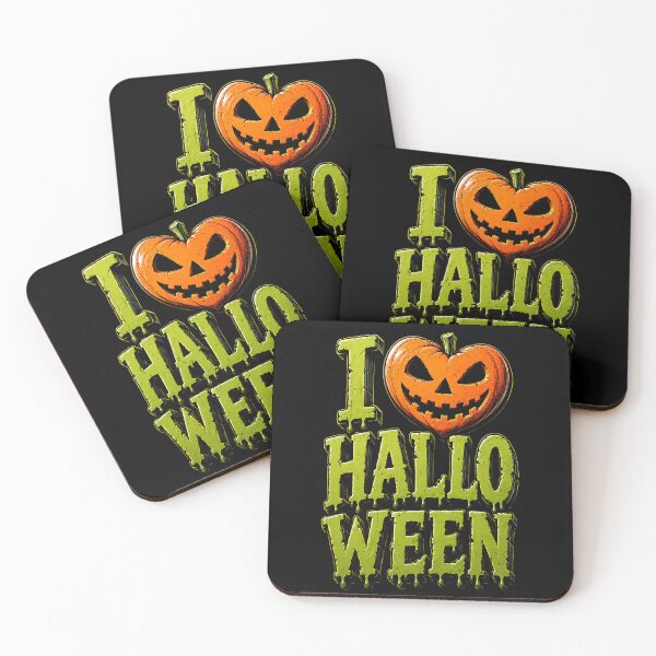 Item preview, I love Halloween pumpkin design designed and sold by rafaeltto.