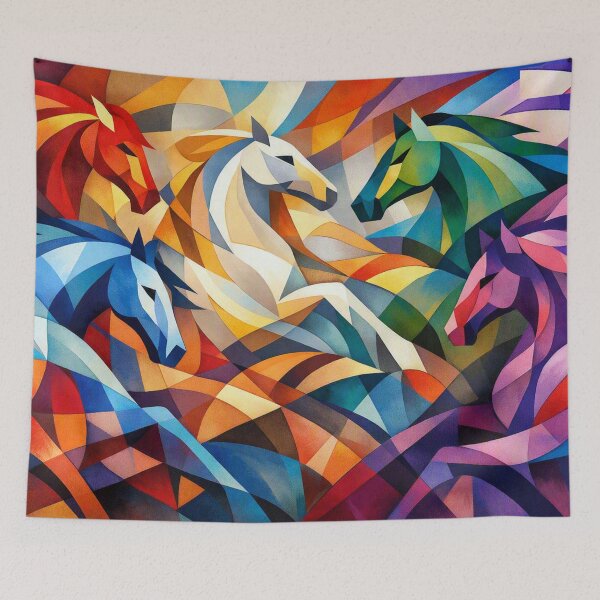 Item preview, Color vibrancy of wild horses designed and sold by Sigtrix.
