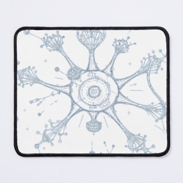 Item preview, Cyclospora Blueprint Illustration |   Medical Science Diagram |   Laboratory Artwork designed and sold by MystiColo.