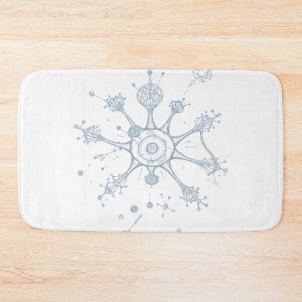 Item preview, Cyclospora Blueprint Illustration | Medical Science Diagram | Laboratory Artwork designed and sold by MystiColo.