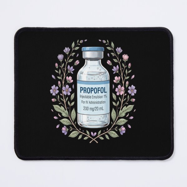 Item preview, Propofol Anesthesiologist Flourished Bottle Future Doctor Anesthetic designed and sold by Shopun.
