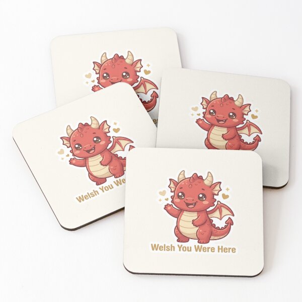 Item preview, Welsh You Were Here – Cute Cymru Travel Pun designed and sold by Cerys-GS.