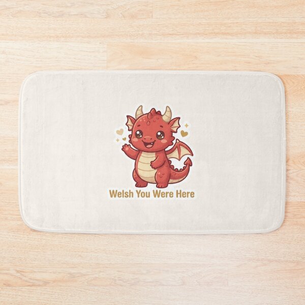 Item preview, Welsh You Were Here – Cute Cymru Travel Pun designed and sold by Cerys-GS.