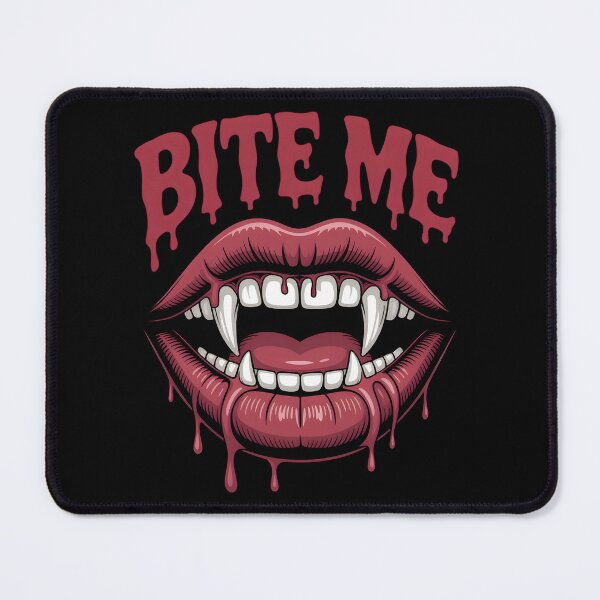 Item preview, Bite Me – Funny Vampire Halloween Design designed and sold by Jollys-ArtShop.