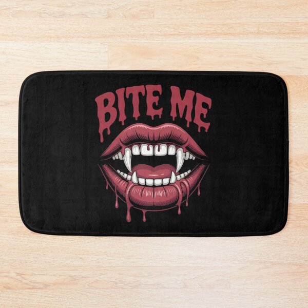 Item preview, Bite Me – Funny Vampire Halloween Design designed and sold by Jollys-ArtShop.