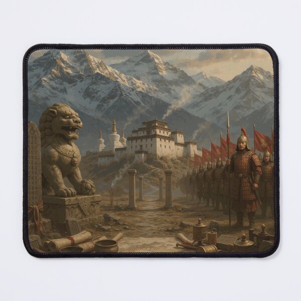 Item preview, Guardians of the Himalayan Citadel – Ancient Mountain Expedition designed and sold by AmesTolland.