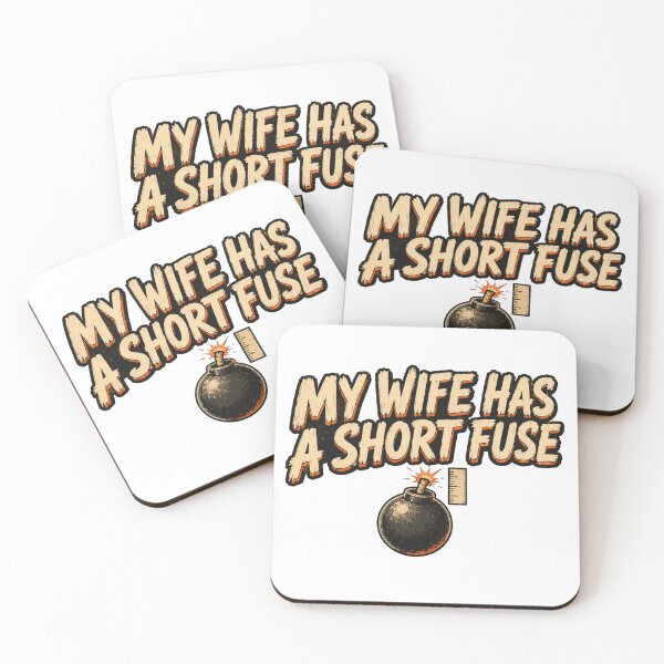 Item preview, My Wife Isn't Fragile Like A Flower She is Like A Bomb designed and sold by Brejko.