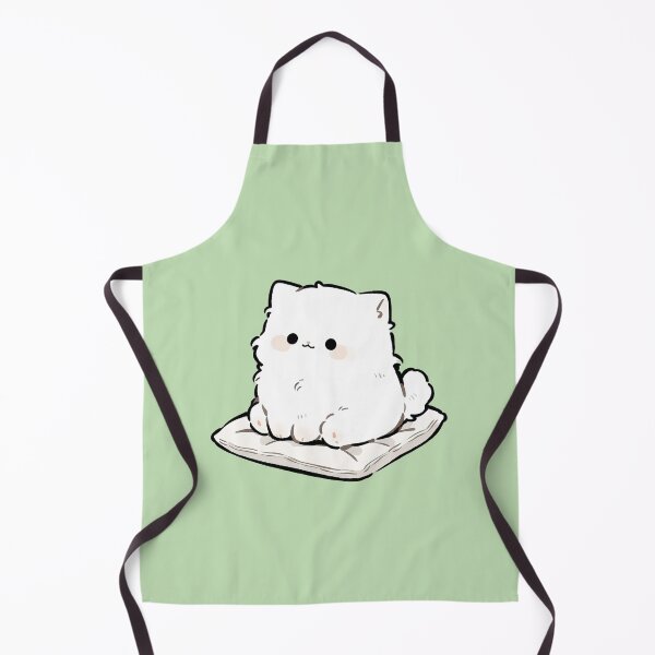Item preview, Cute Fluffy Kitten On Pillow designed and sold by jianina-alondra.