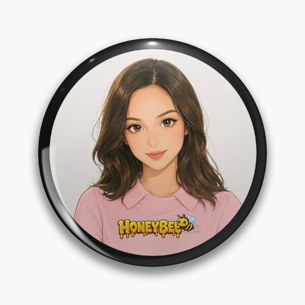 Item preview, OLIVIA RODRIGO - HONEYBEE - UNIQUE RARE ORIGINAL TSHIRT STICKER designed and sold by SentientGallery.