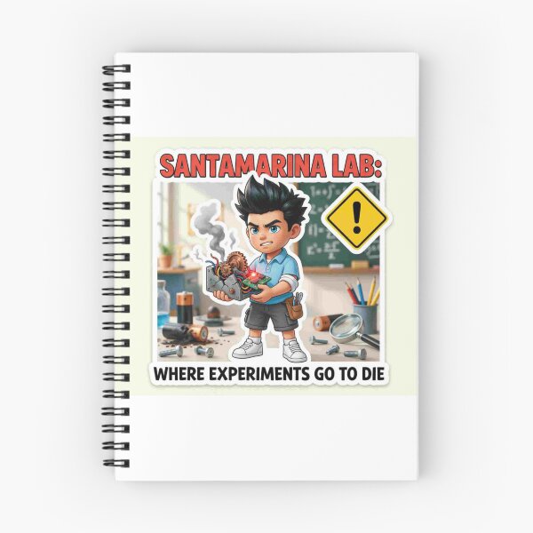 Item preview, Santamarina Lab Where Experiments Go To Die - Funny Workshop Gift designed and sold by Petringo.