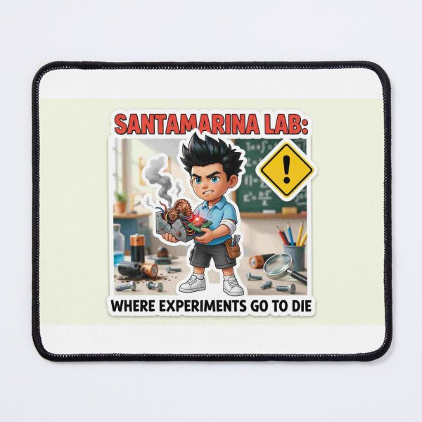 Item preview, Santamarina Lab Where Experiments Go To Die - Funny Workshop Gift designed and sold by Petringo.
