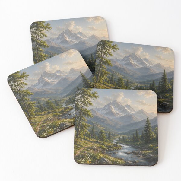 Item preview, Golden Valley River Landscape Art designed and sold by hutofdesigns.