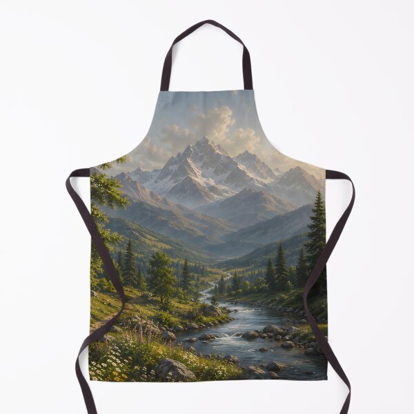 Item preview, Golden Valley River Landscape Art designed and sold by hutofdesigns.
