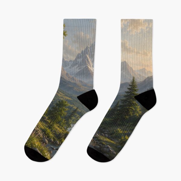 Item preview, Golden Valley River Landscape Art designed and sold by hutofdesigns.