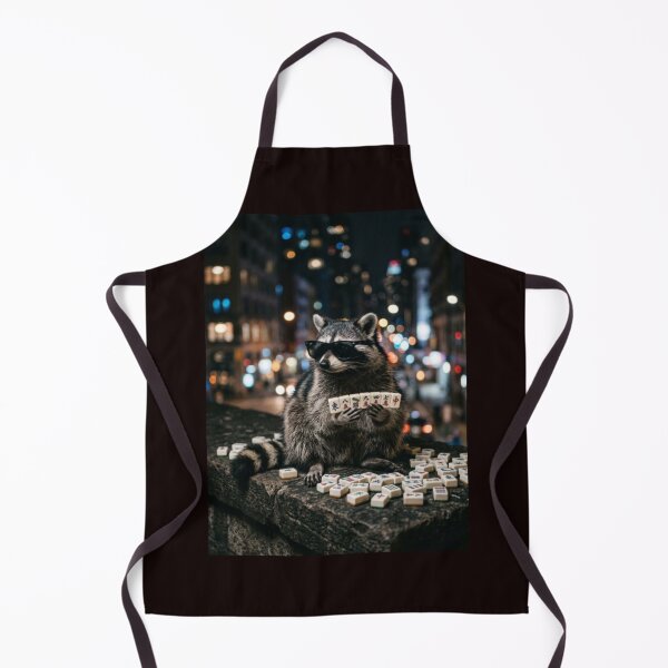 Item preview, Raccoon Playing Mahjong Funny Animal Meme Mahjong Lovers designed and sold by w66aboo.