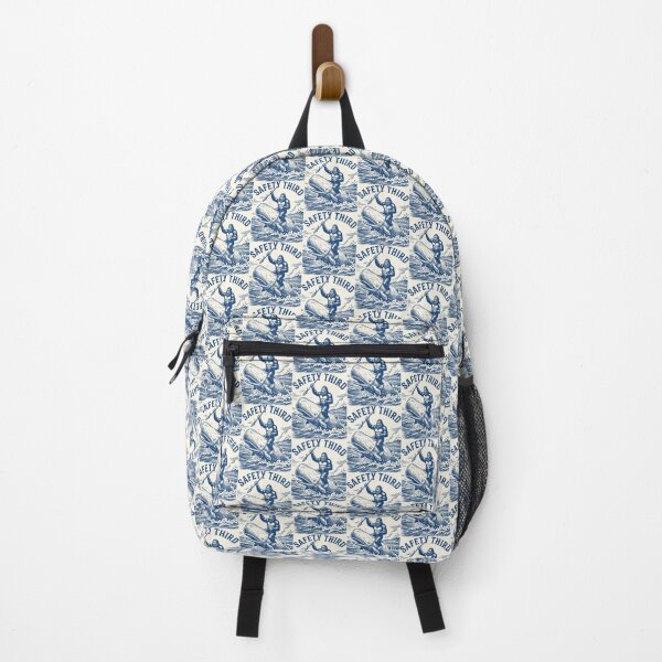 Item preview, Safety Third Bigfoot Whale Rider Retro Nautical designed and sold by Y-Vibes.