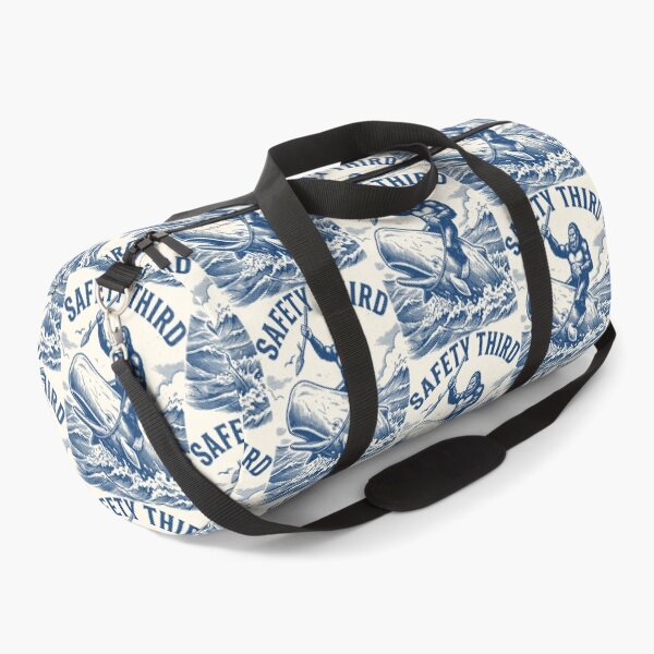 Item preview, Safety Third Bigfoot Whale Rider Retro Nautical   designed and sold by Y-Vibes.