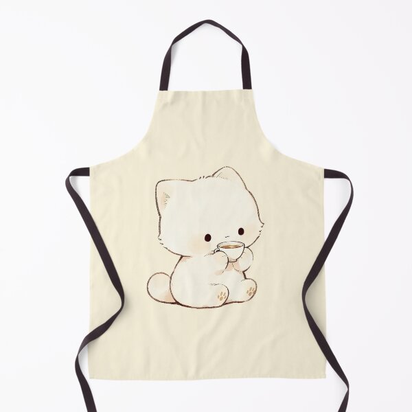 Item preview, Cute Kitten Drinking Coffee Kawaii designed and sold by jianina-alondra.