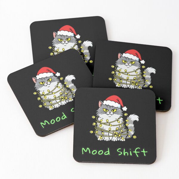 Item preview, Mood Shift | Grumpy Christmas Cat | Mood System Cats designed and sold by ContigoART.