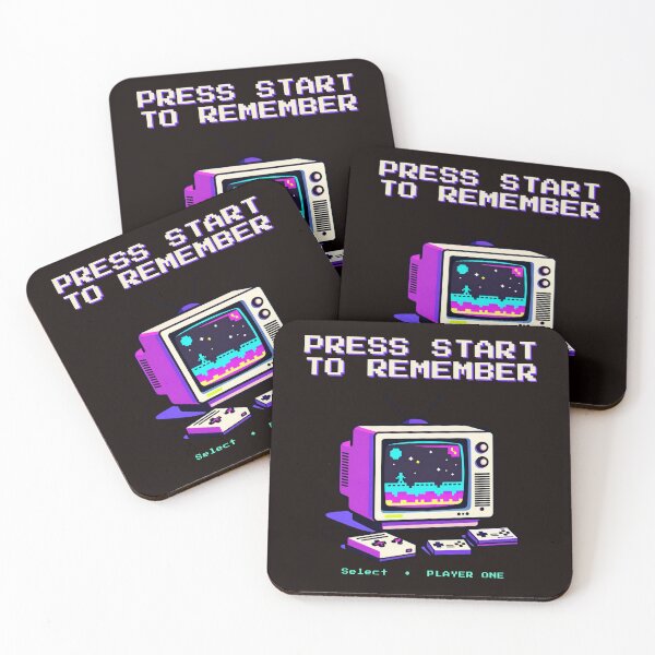 Item preview, Press Start To Remember the Old Days of Console Gaming designed and sold by Snapdragon Designs.