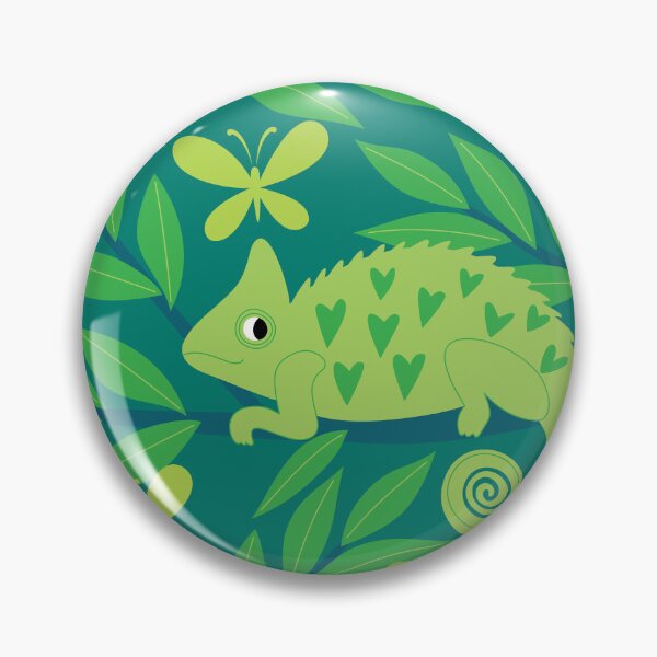 Item preview, Chameleons designed and sold by Maryna Riabko.