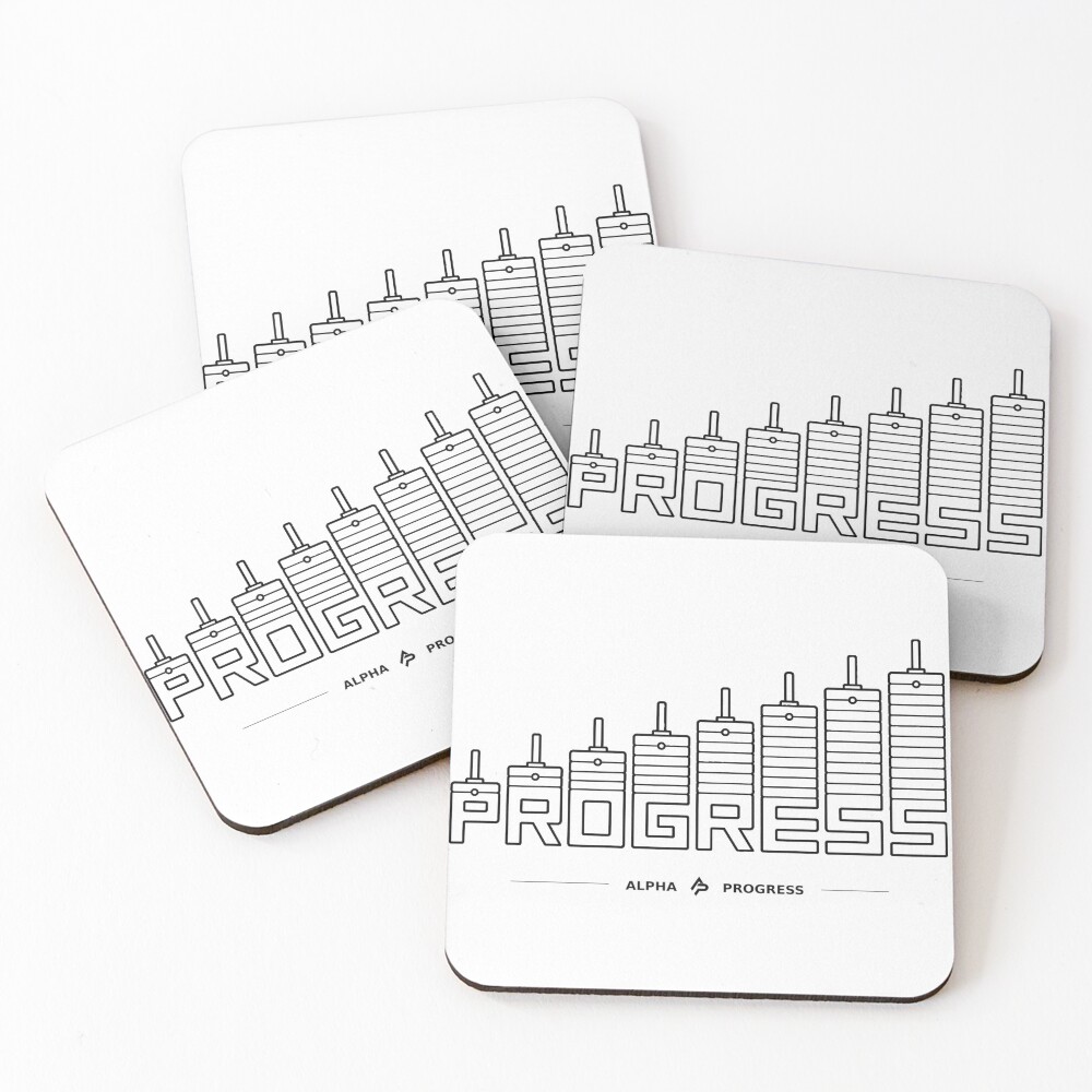 Item preview, Coasters (Set of 4) designed and sold by Alpha-Progress.