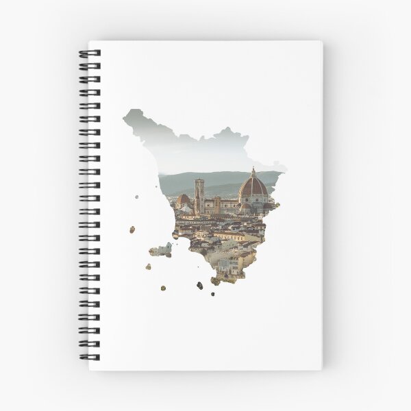 Item preview, Tuscany Map Florence Duomo Skyline Architecture Silhouette designed and sold by Maroan93.