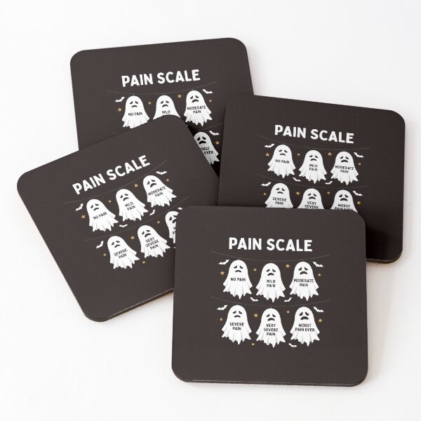 Item preview, Hang Ghost Pain Scale Pain Assessment Trauma Nurse Halloween designed and sold by w66aboo.