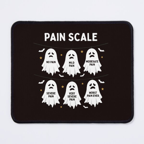 Item preview, Hang Ghost Pain Scale Pain Assessment Trauma Nurse Halloween designed and sold by w66aboo.