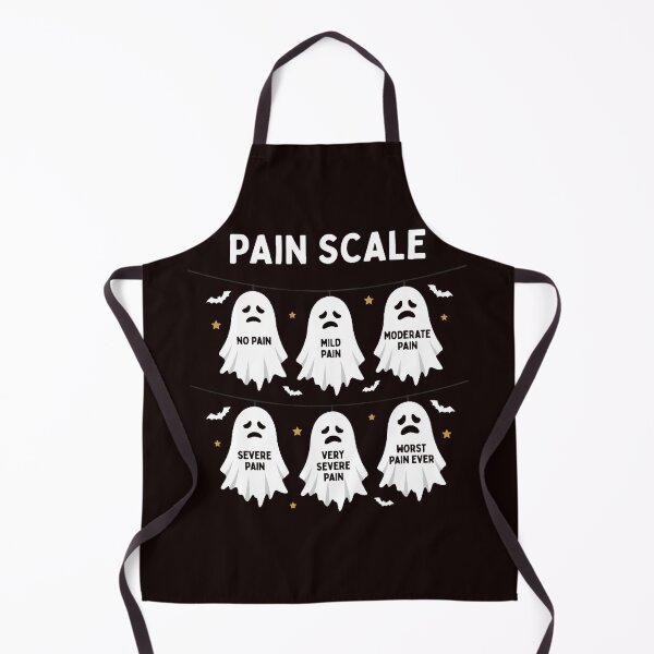 Item preview, Hang Ghost Pain Scale Pain Assessment Trauma Nurse Halloween designed and sold by w66aboo.