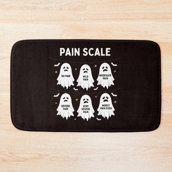 Item preview, Hang Ghost Pain Scale Pain Assessment Trauma Nurse Halloween designed and sold by w66aboo.
