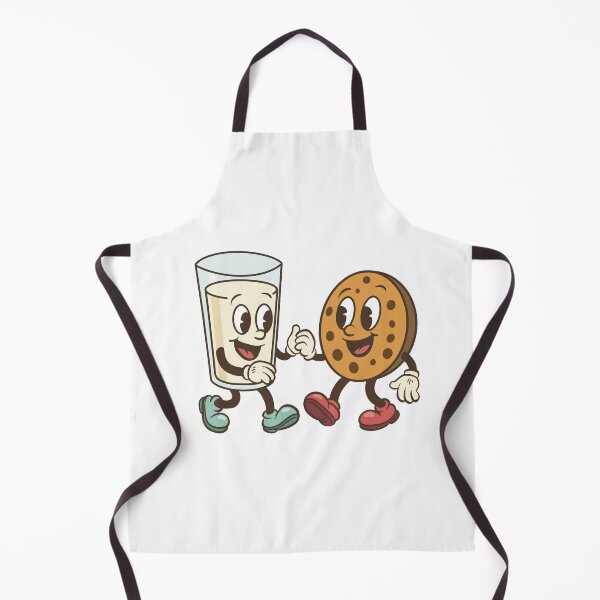Item preview, Retro Cookies and Milk Art designed and sold by GraphicWorlds.