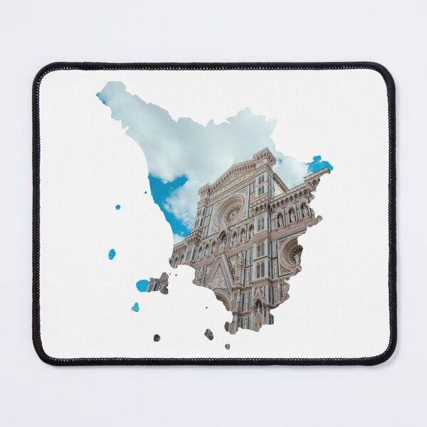 Item preview, Tuscany Map Florence Cathedral Facade Architecture Silhouette designed and sold by Maroan93.
