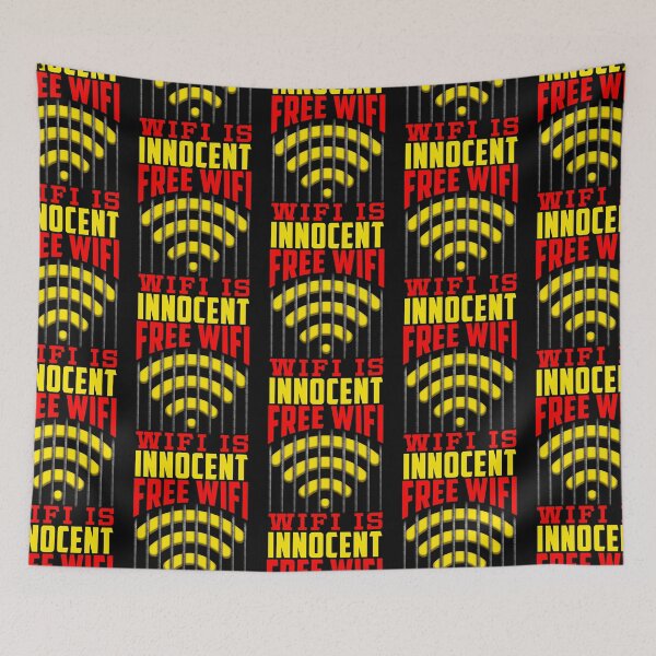 Item preview, Free Wifi Funny Wireless designed and sold by Art-Max.