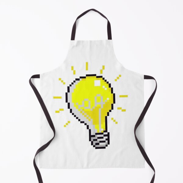 Item preview, Pixel Art Lightbulb Idea 8-Bit Design designed and sold by The-SilentPlace.