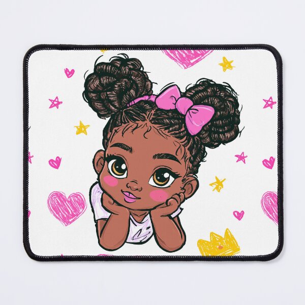 Item preview, Beautiful Day Dream Girl Crowns and Hearts Print Pattern designed and sold by RichardRags.