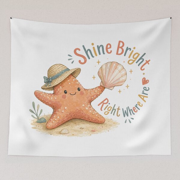 Item preview, Sandy Smiles - Cute Starfish designed and sold by bapupa.