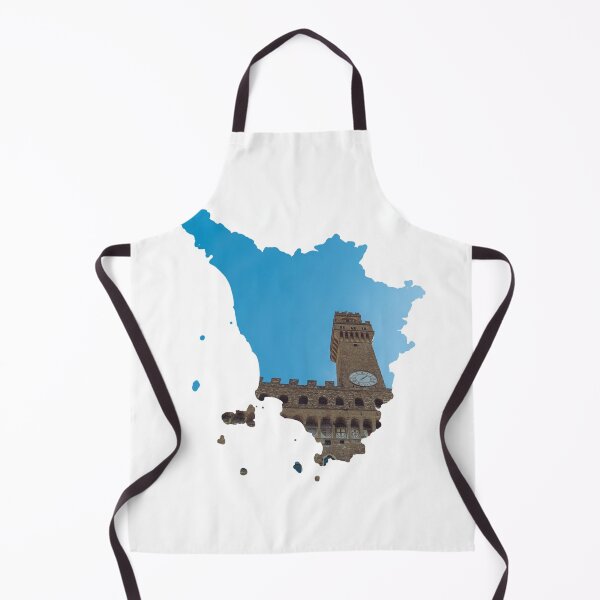 Item preview, Tuscany Map Palazzo Vecchio Florence Tower Architecture Silhouette designed and sold by Maroan93.
