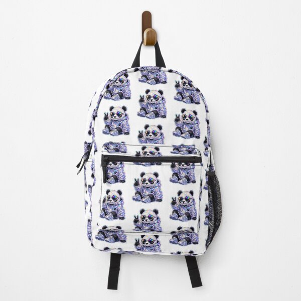 Item preview, Cool Holographic Panda Wearing designed and sold by Snurly.