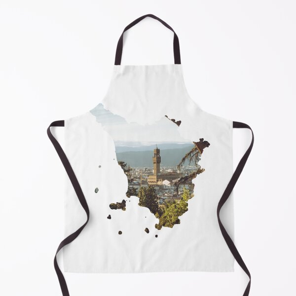Item preview, Tuscany Map Palazzo Vecchio Florence Tower Architecture Silhouette V2 designed and sold by Maroan93.