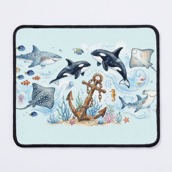 Item preview, Ocean life and sea creatures designed and sold by TB-73.