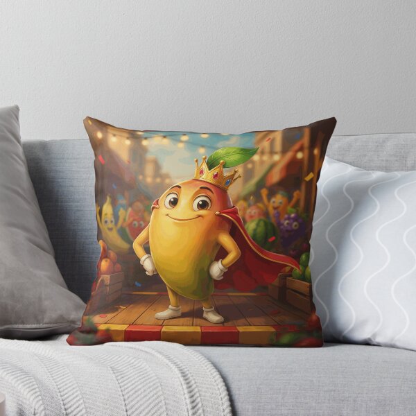 Item preview, King Mango’s Market Celebration – Cheerful Fruit Kingdom designed and sold by AubinDelcourt.