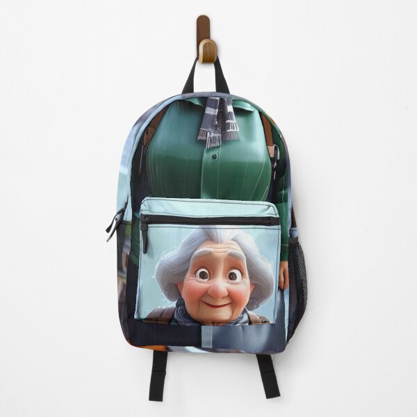 Item preview, Old Fart walking through the town wearing waterproofs in the rain designed and sold by Colin Bentham.