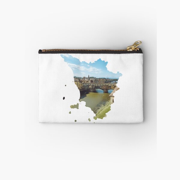 Item preview, Tuscany Map Ponte Vecchio Florence Bridge Silhouette designed and sold by Maroan93.