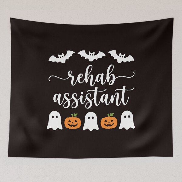 Item preview, Halloween Rehab Assistant Cute Ghost Pumpkin PT Therapist designed and sold by w66aboo.