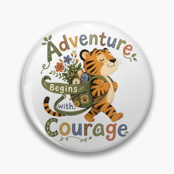 Item preview, Stripe Scout - Cute Tiger designed and sold by bapupa.