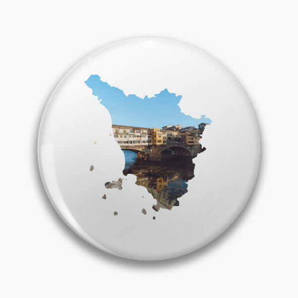 Item preview, Tuscany Map Ponte Vecchio Florence Bridge Silhouette V2 designed and sold by Maroan93.